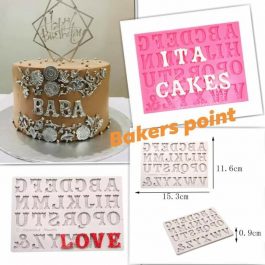 Circus Letter Silicone Mold