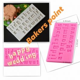 Gothic Font Alphabet Lowercase– Silicone Mold
