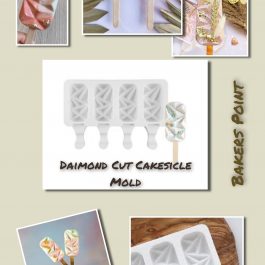 Daimond Cut Cakesicle Mold