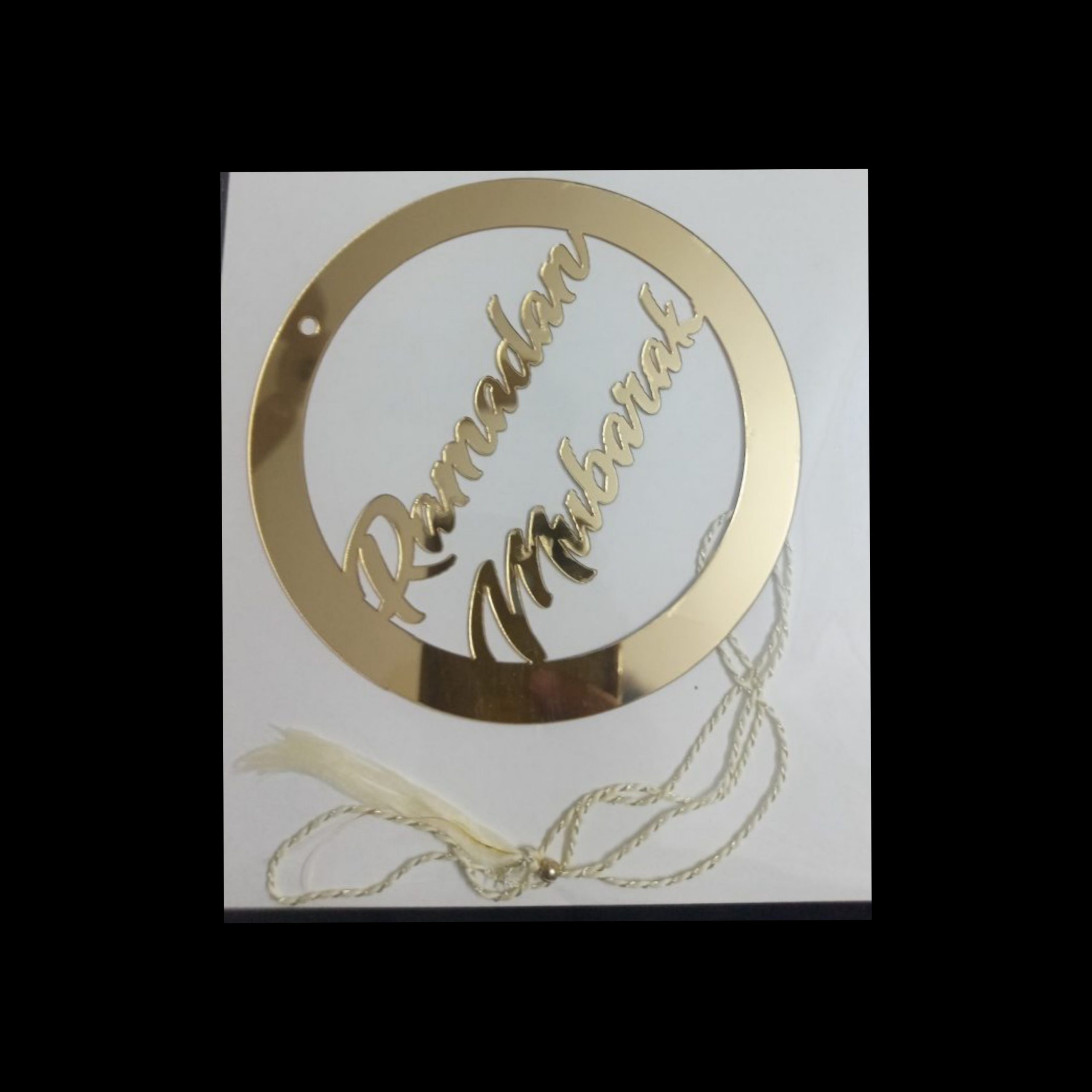 Ramadan Mubarak Acrylic Topper