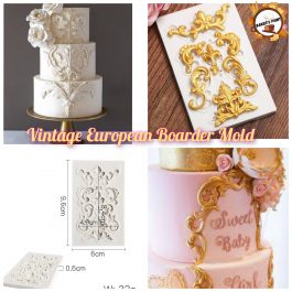 Vintage European Boarder Mold
