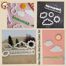 Sun Clouds And Grass Cutter Set