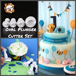 Oval Shaped Plunger Cutter Set