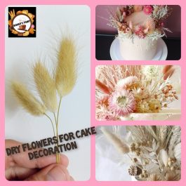 Dry Flowers For Cake Decoration And Art Work