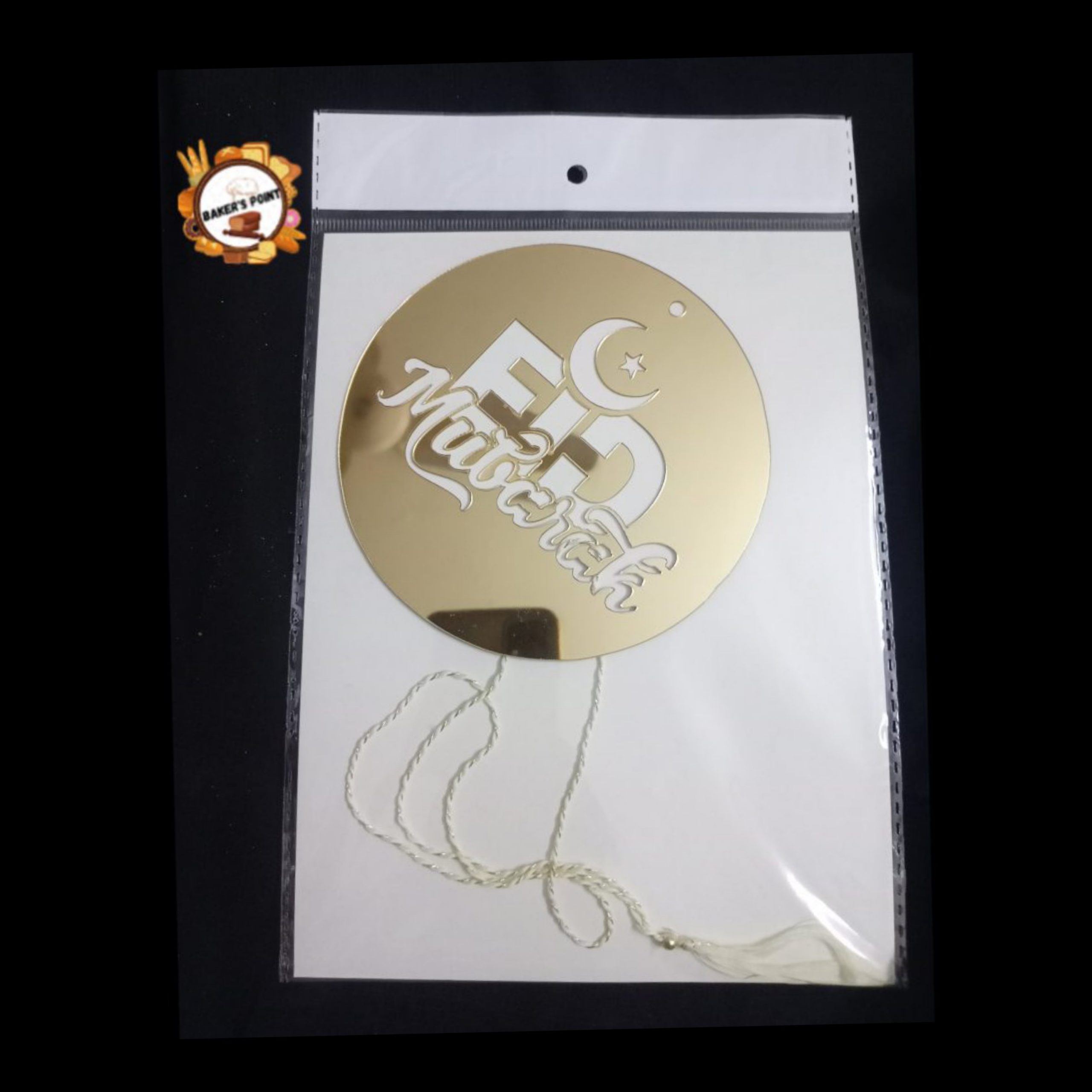Eid Mubarak Acrylic Tag Topper
