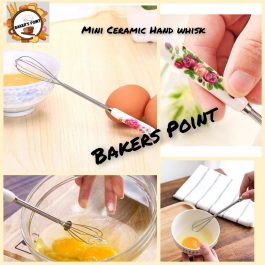 Ceramic Hand Mini Whisk – Manual Egg Beater