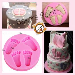 Little Feet Baby footprint Silicone Mold