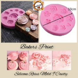Silicone Roses Mold 9 Cavity
