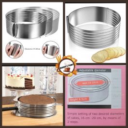 Adjustable Cake Ring Slicer