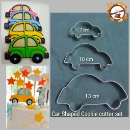 Car Shaped Cookie Cutter Set