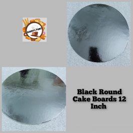 Cake Boards 12 Inch Round Black – Pack of 10