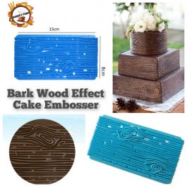 Fondant Embosser – Bark Wood