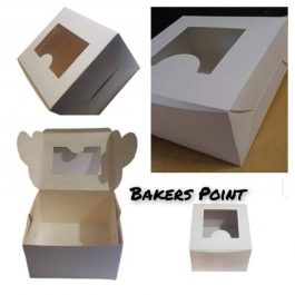 Cake Boxes – Size 10*10*6 lnch – Pack of 10 – Each box 130/-