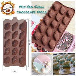 Mix Seashell Silicone Chocolate Mold
