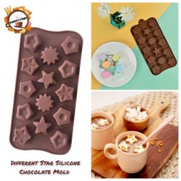 Different Stars Silicone Chocolate Mold