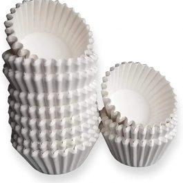 Cupcake Liners – 1 Bite Size – 1000 Pc Pack – White