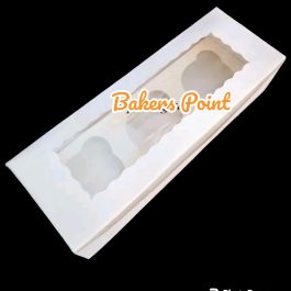 Cupcake Box 3 Cavity _ Pack of 10 Boxes