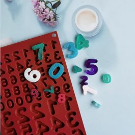 Numbers Silicone Chocolate Mold