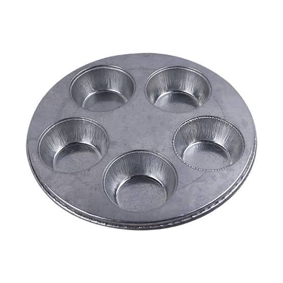 Cupcake Tray 5 Cavity Round
