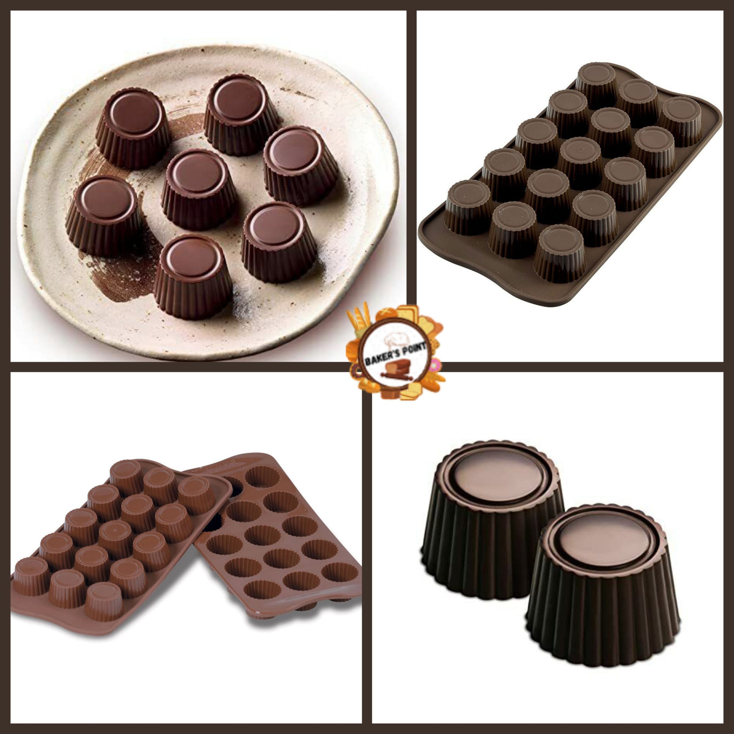 Silicone Round Chocolate Mold