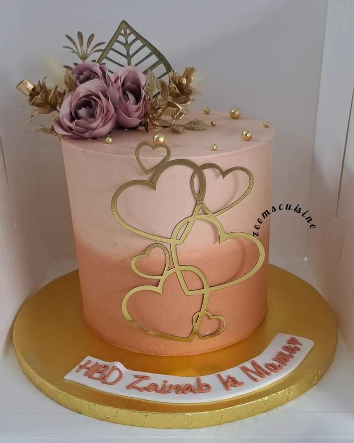 Hearts Chain – Acrylic Topper