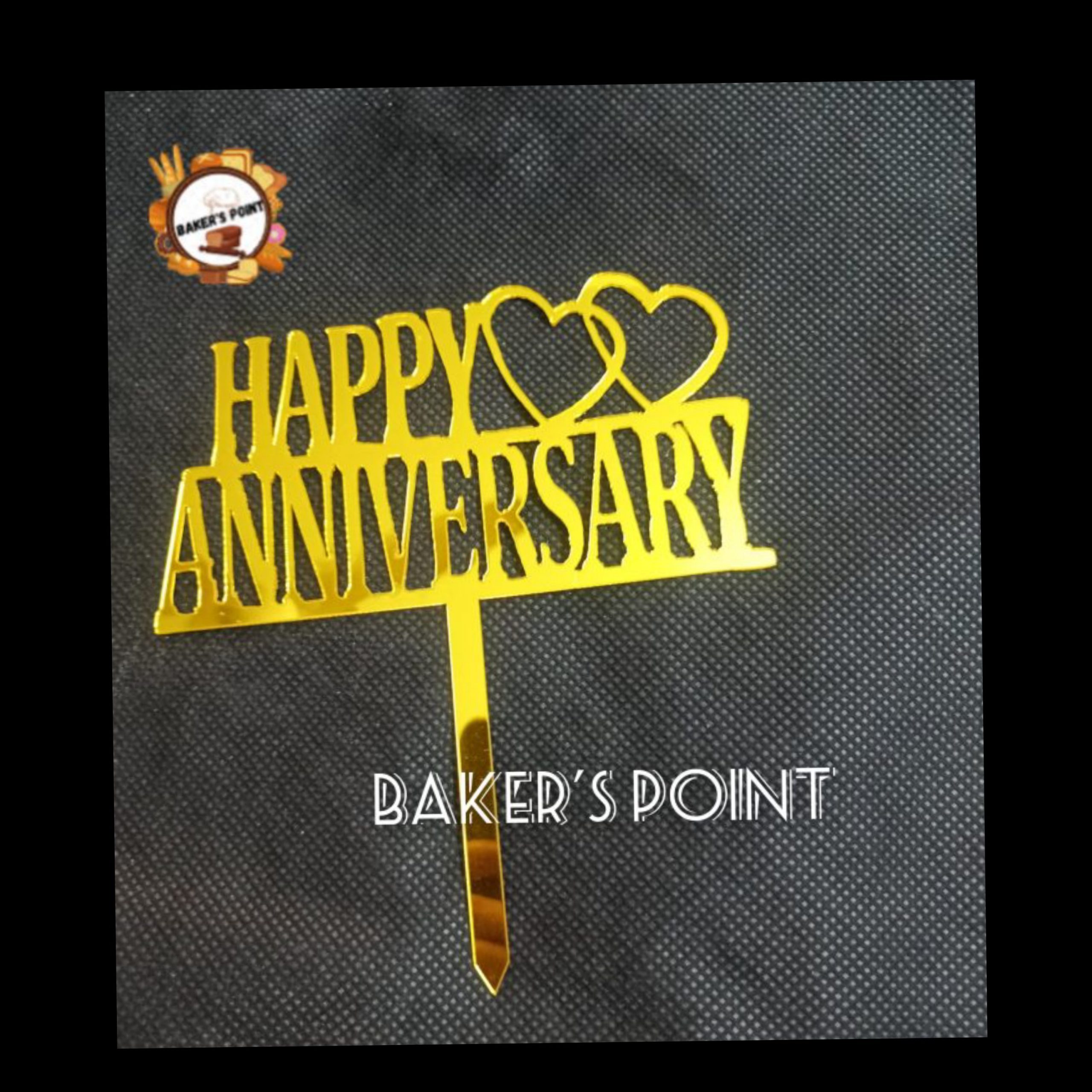 Happy Anniversary – Acrylic Topper