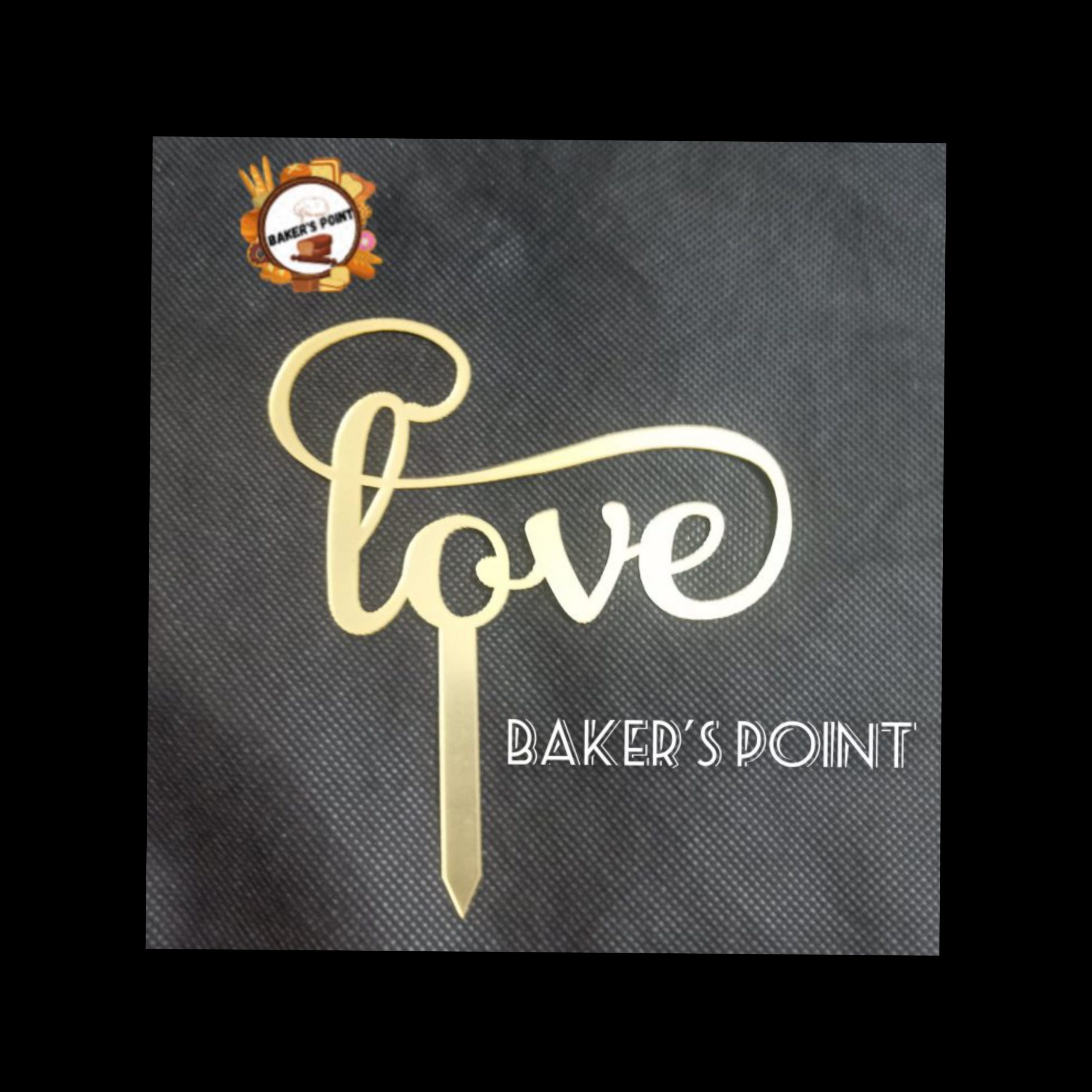 Love – Acrylic Topper