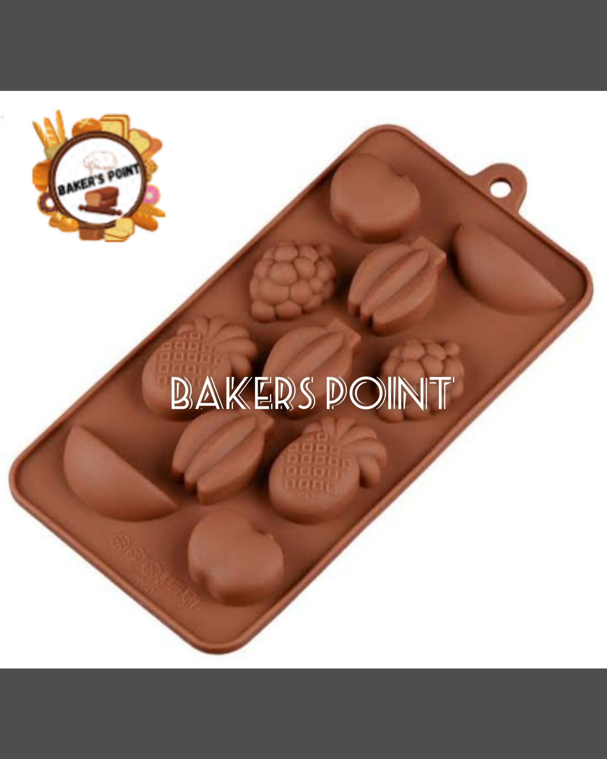Fruits Theme Silicone Chocolate Mold