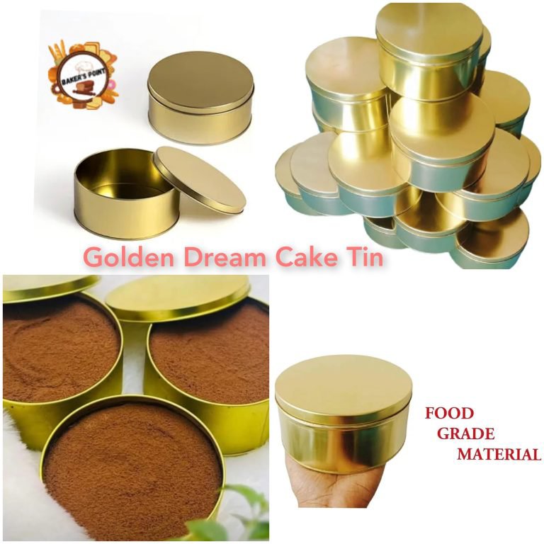Dream Cake Tin – 7 Inch – (Pack of 4)
