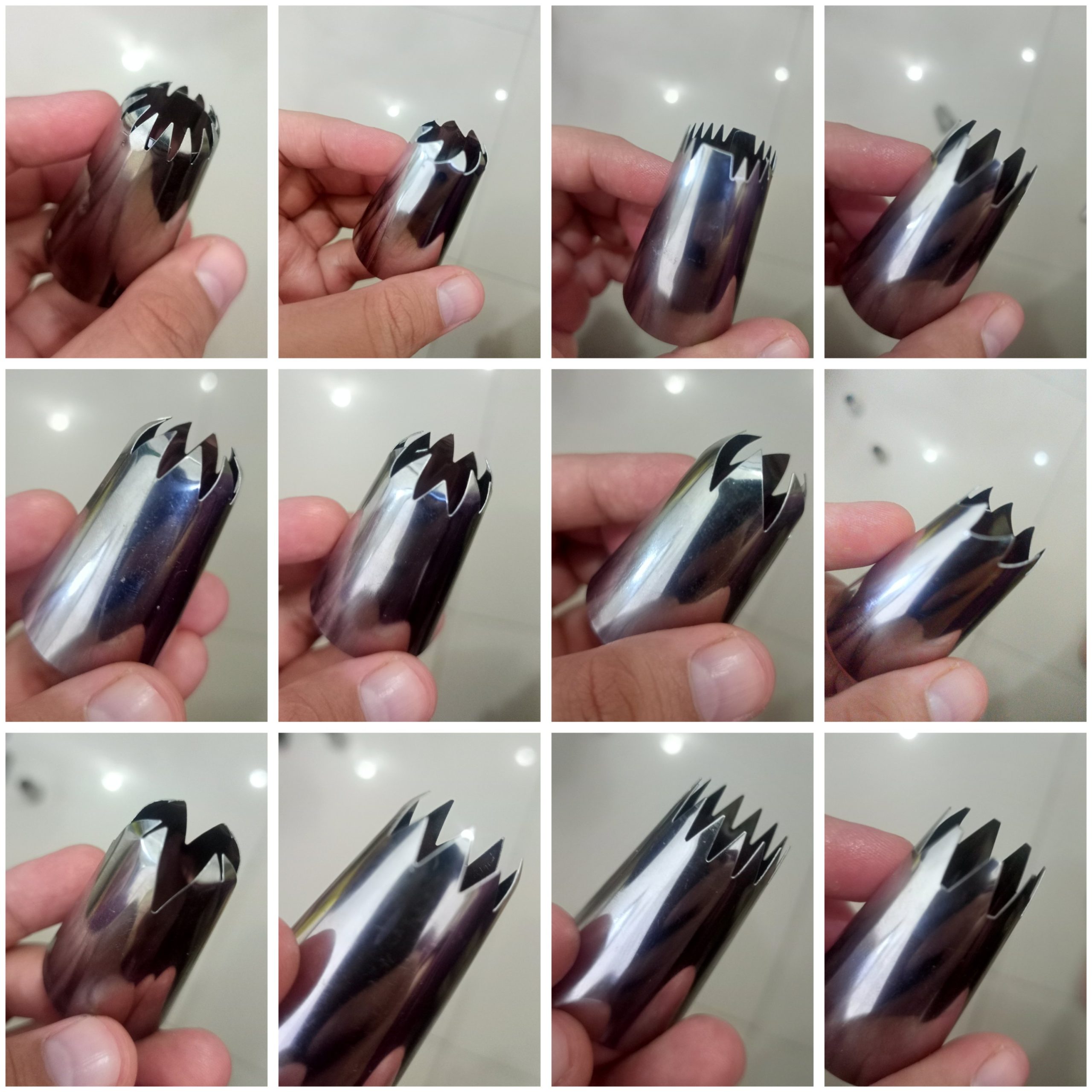 Nozzles Set – Set Of Pastry Nozzles Large 12 Pc