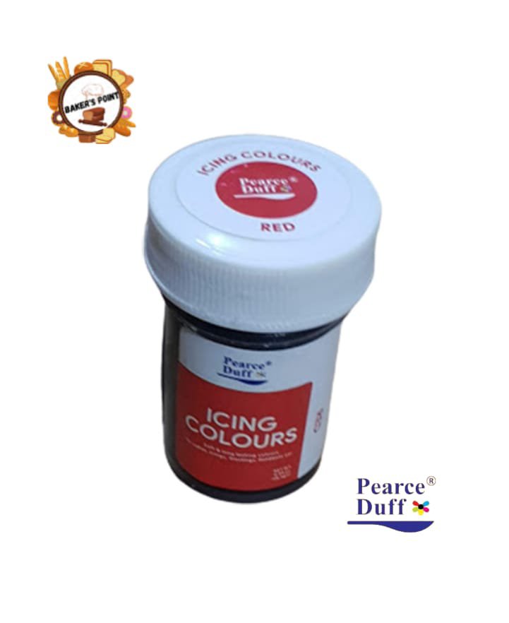 Pearce Duff Icing Gel Color Red