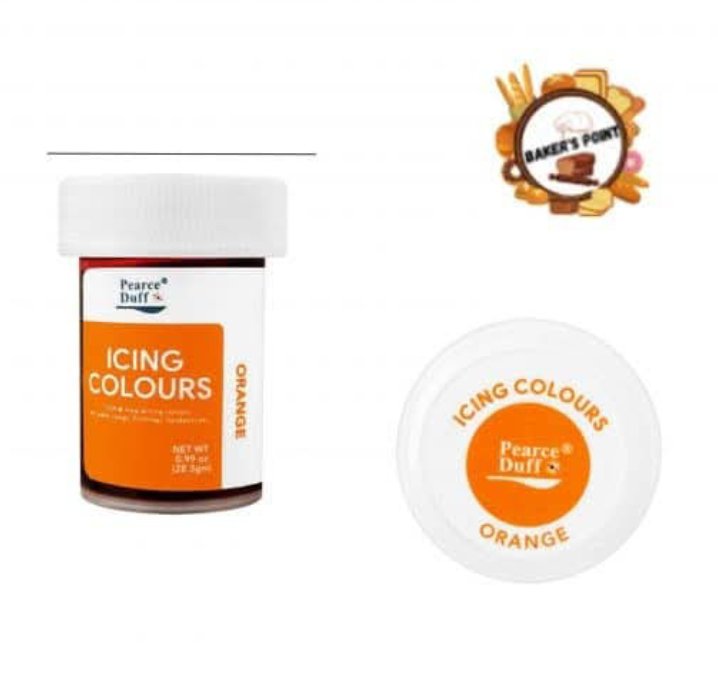 Pearce Duff Icing Gel Color Orange