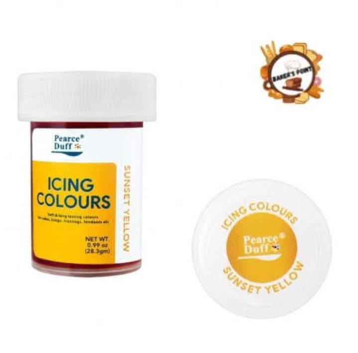 Pearce Duff Icing Gel Color Sunset Yellow