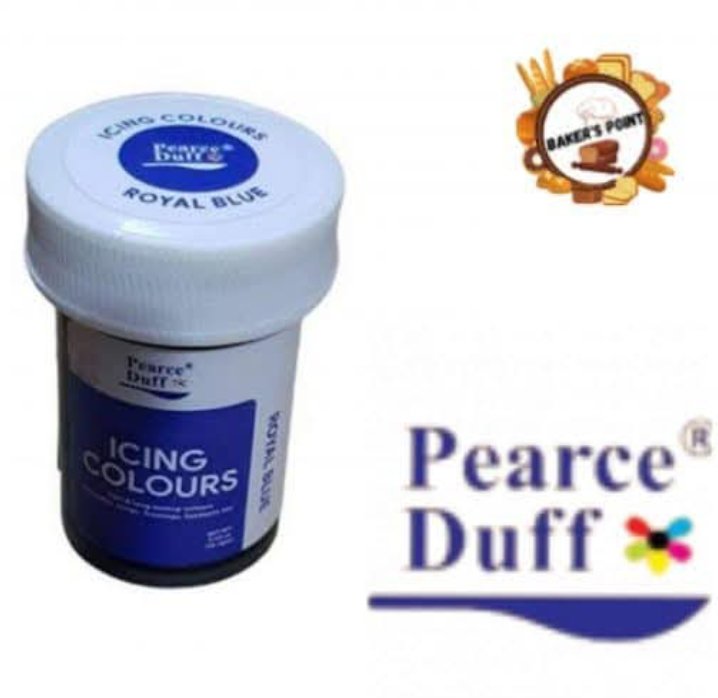 Pearce Duff Icing Gel Color Royal Blue