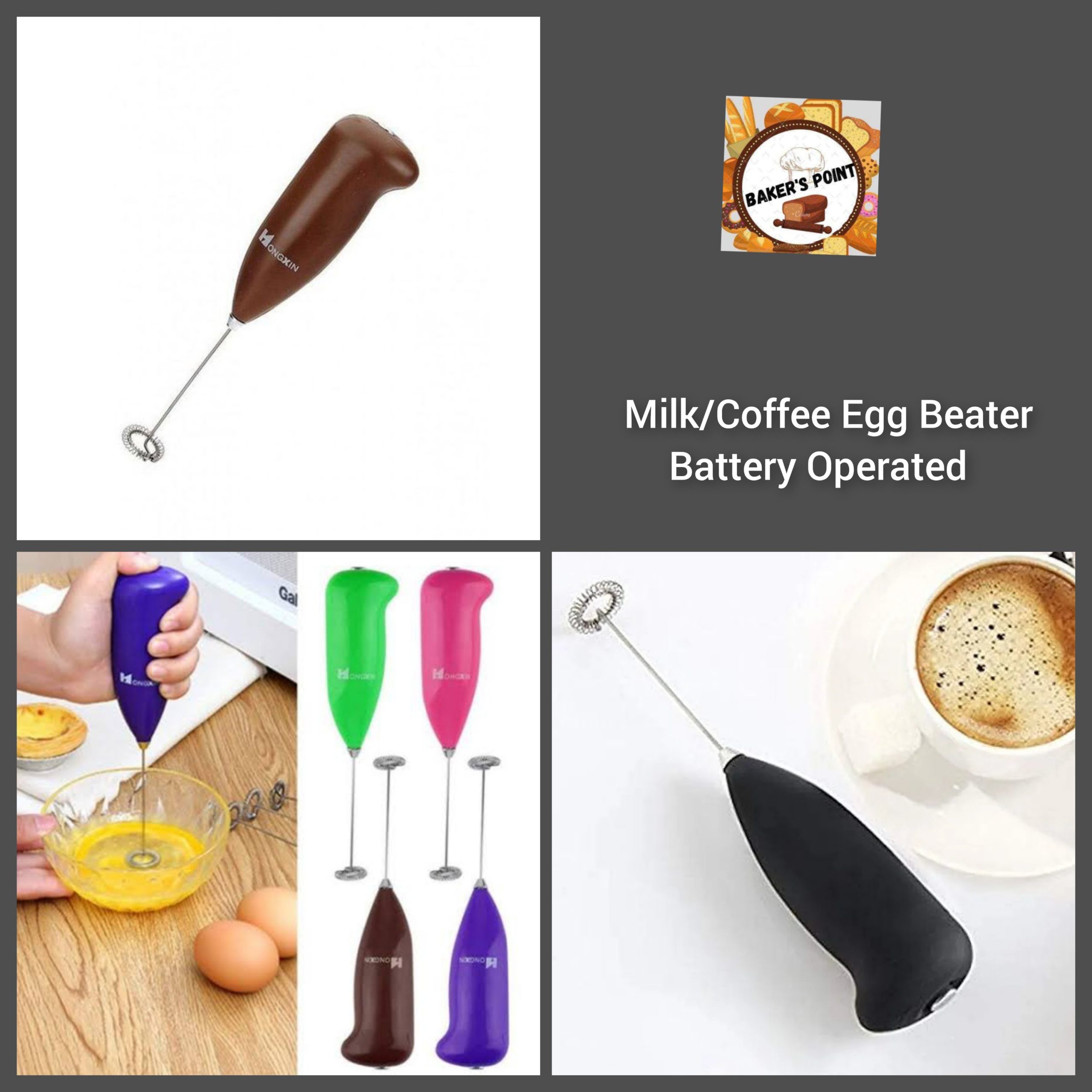 Milk/Coffee Egg Beater Battery Operated