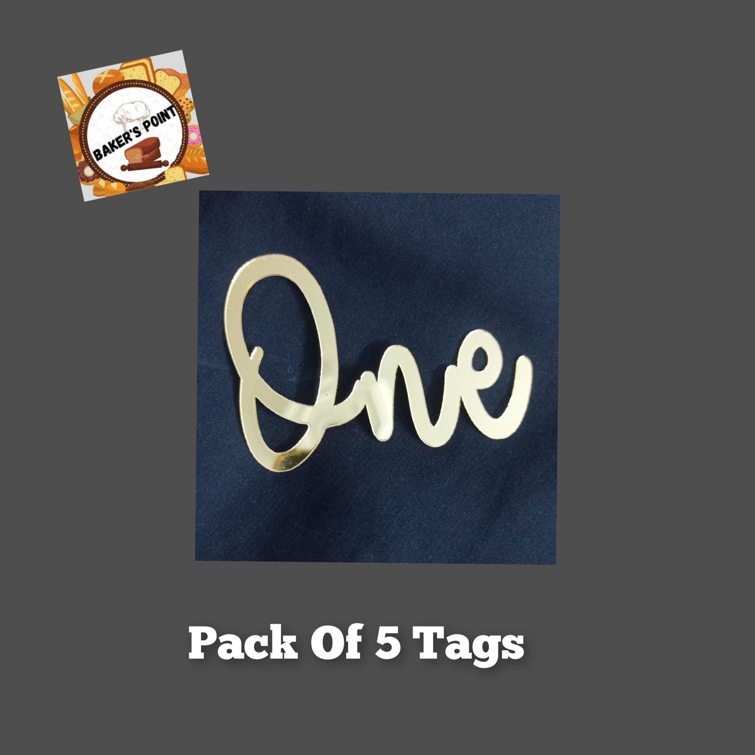 One Acrylic Tag – Pack of 5