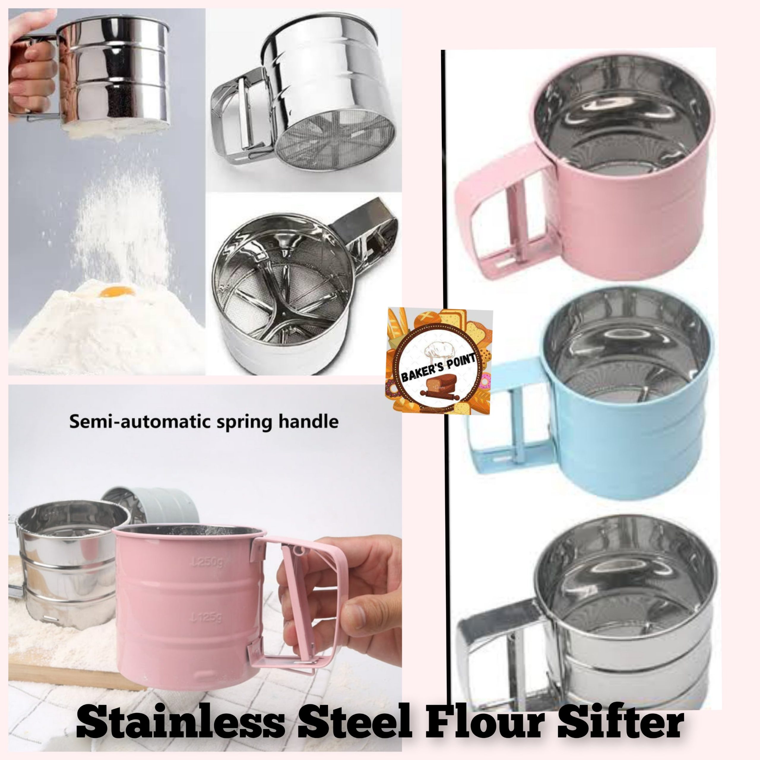 Stainless Steel Flour Sifter