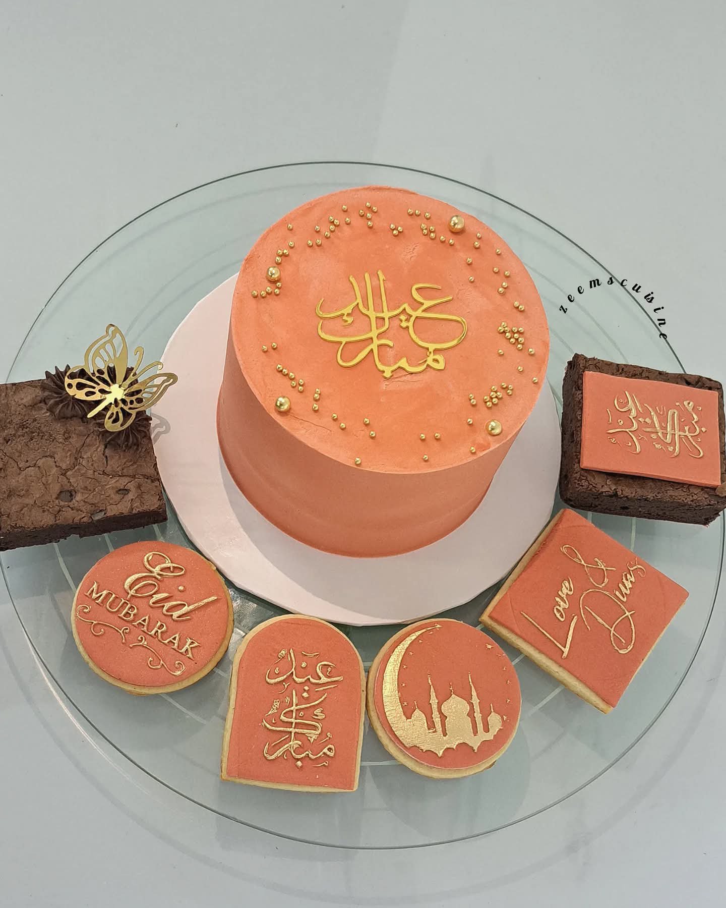 Eid Mubarak Acrylic Tags – Pack of 5