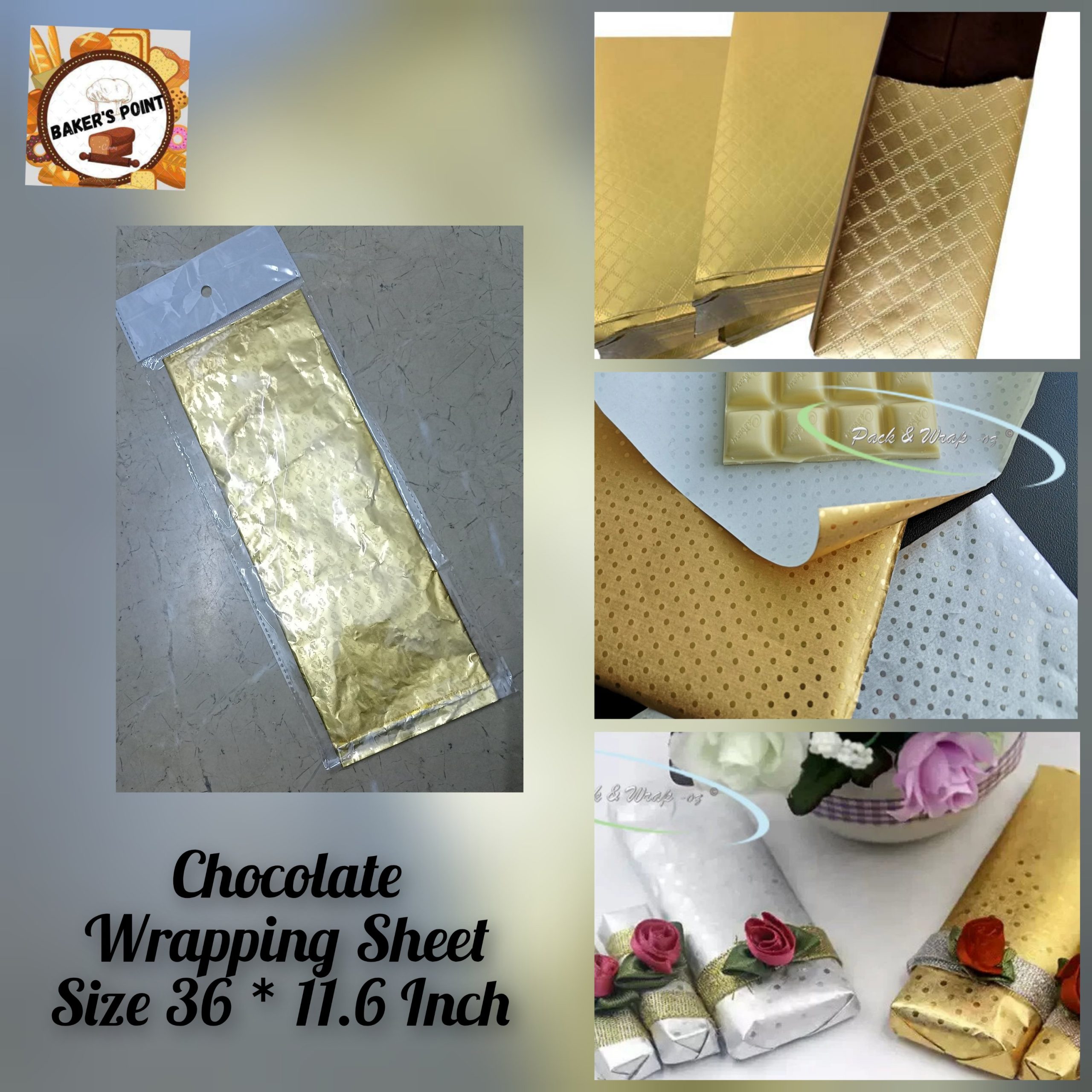 Chocolate Wrapping Sheet – Pack of 3