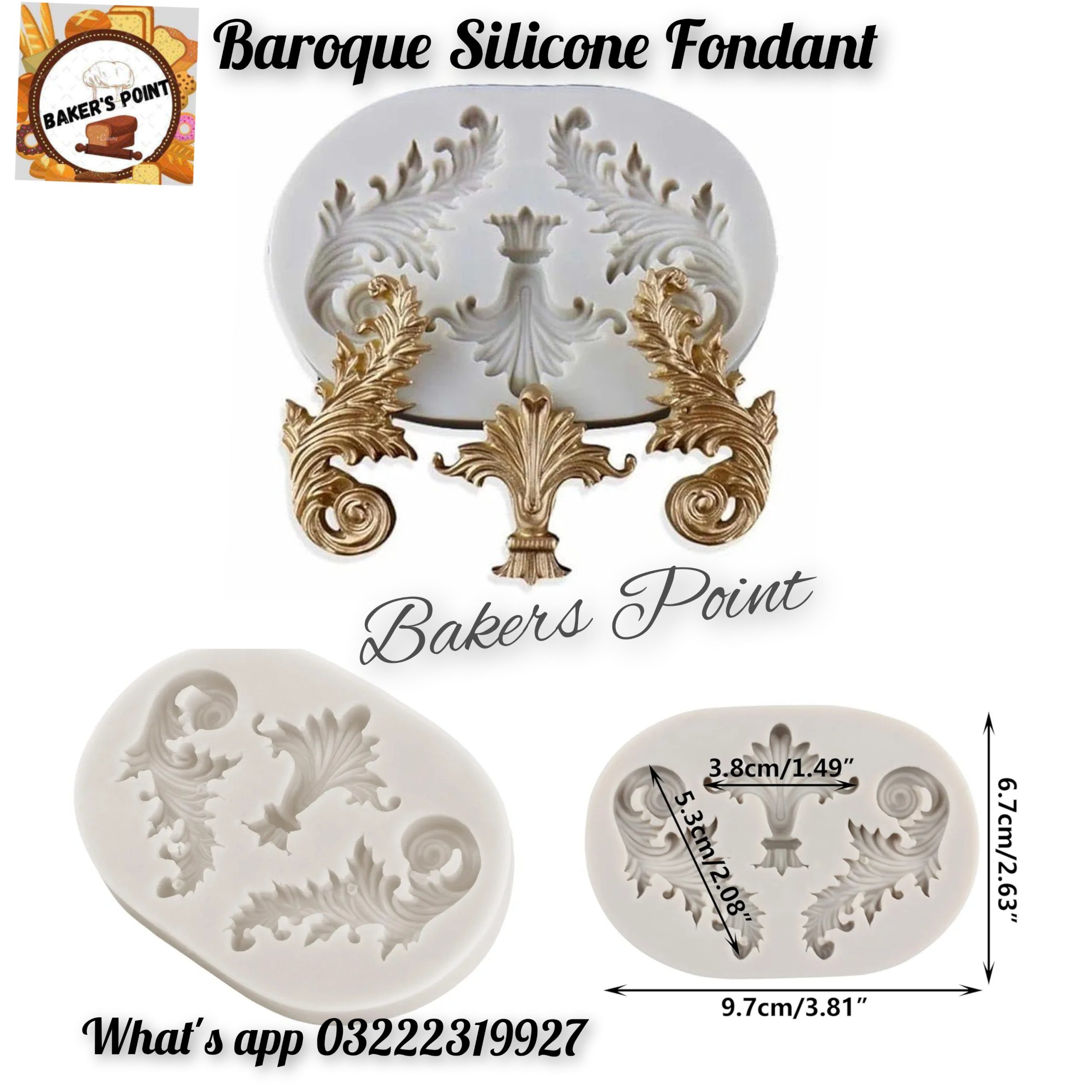 Baroque Silicone Mold