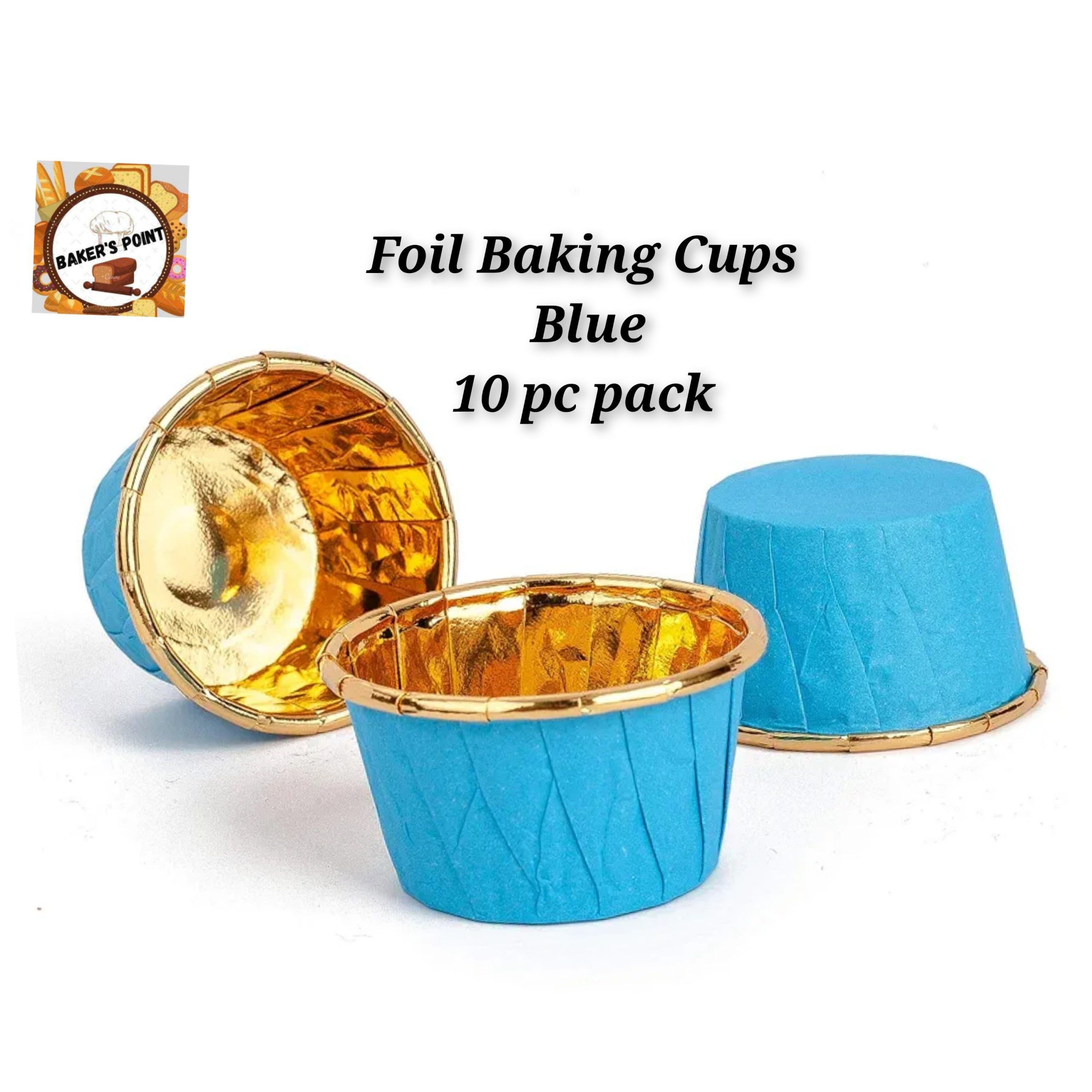 Foil Baking Cups 10 Pc Pack