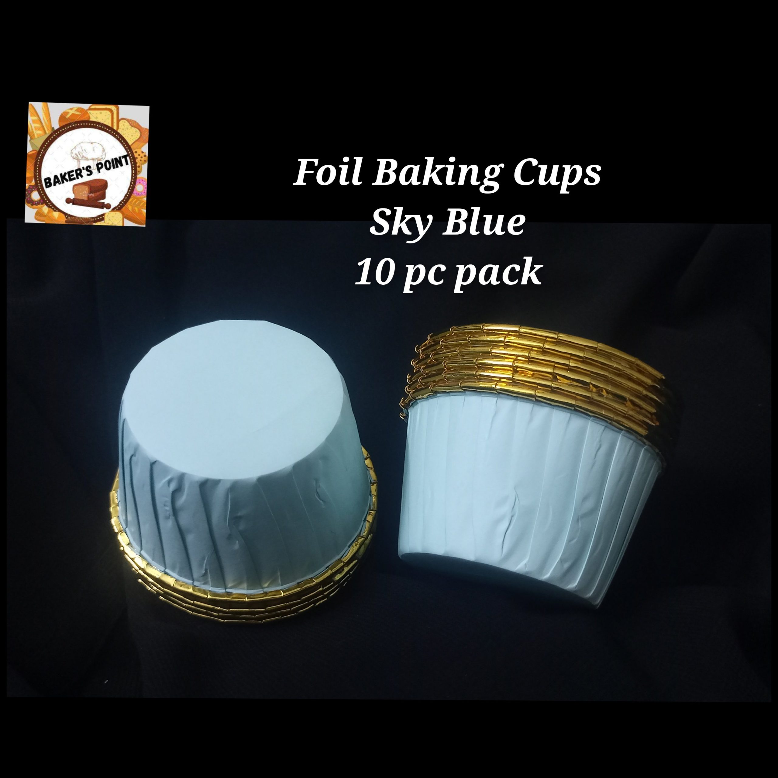 Foil Baking Cups 10 Pc Pack