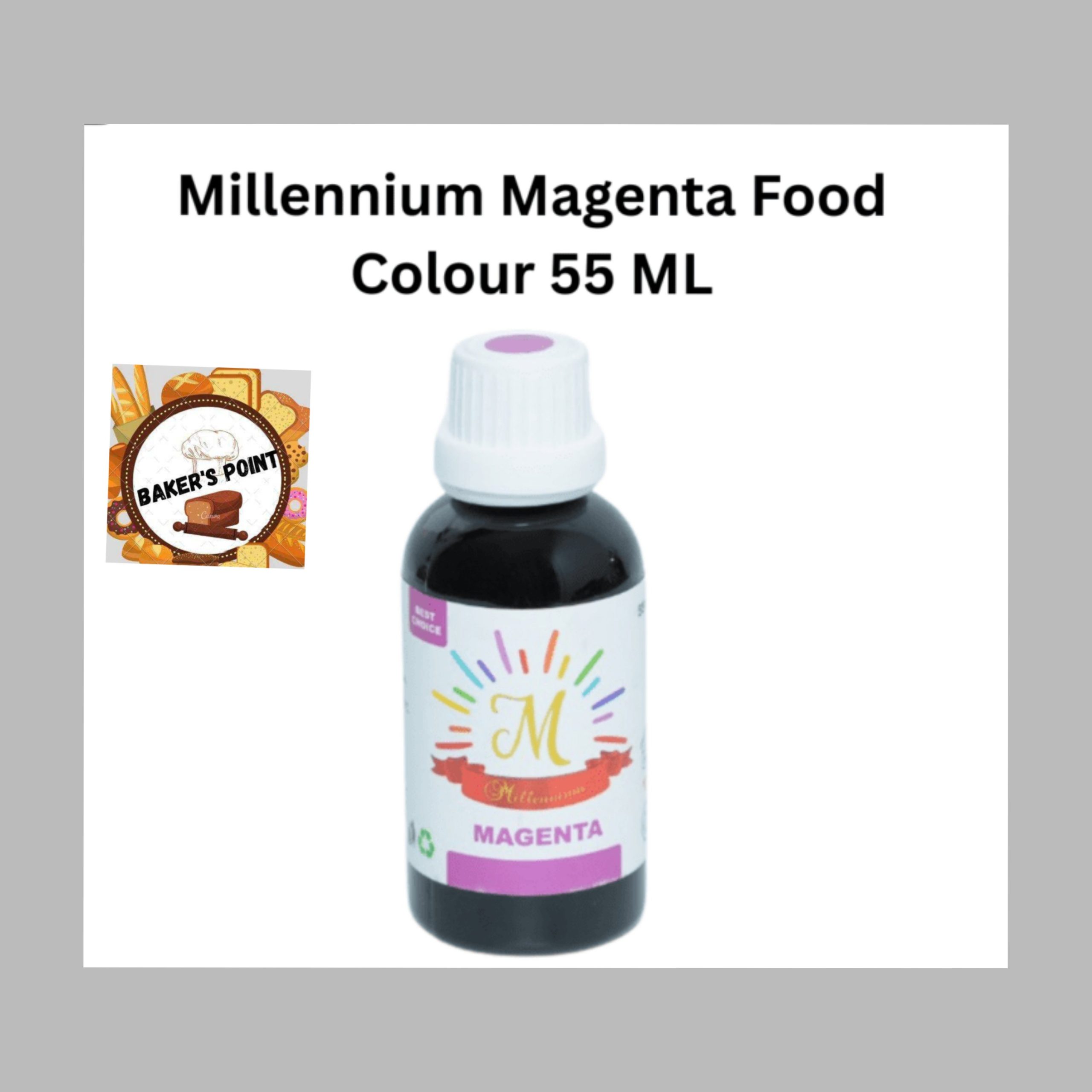 Millennium Icing Gel Food Color Magenta