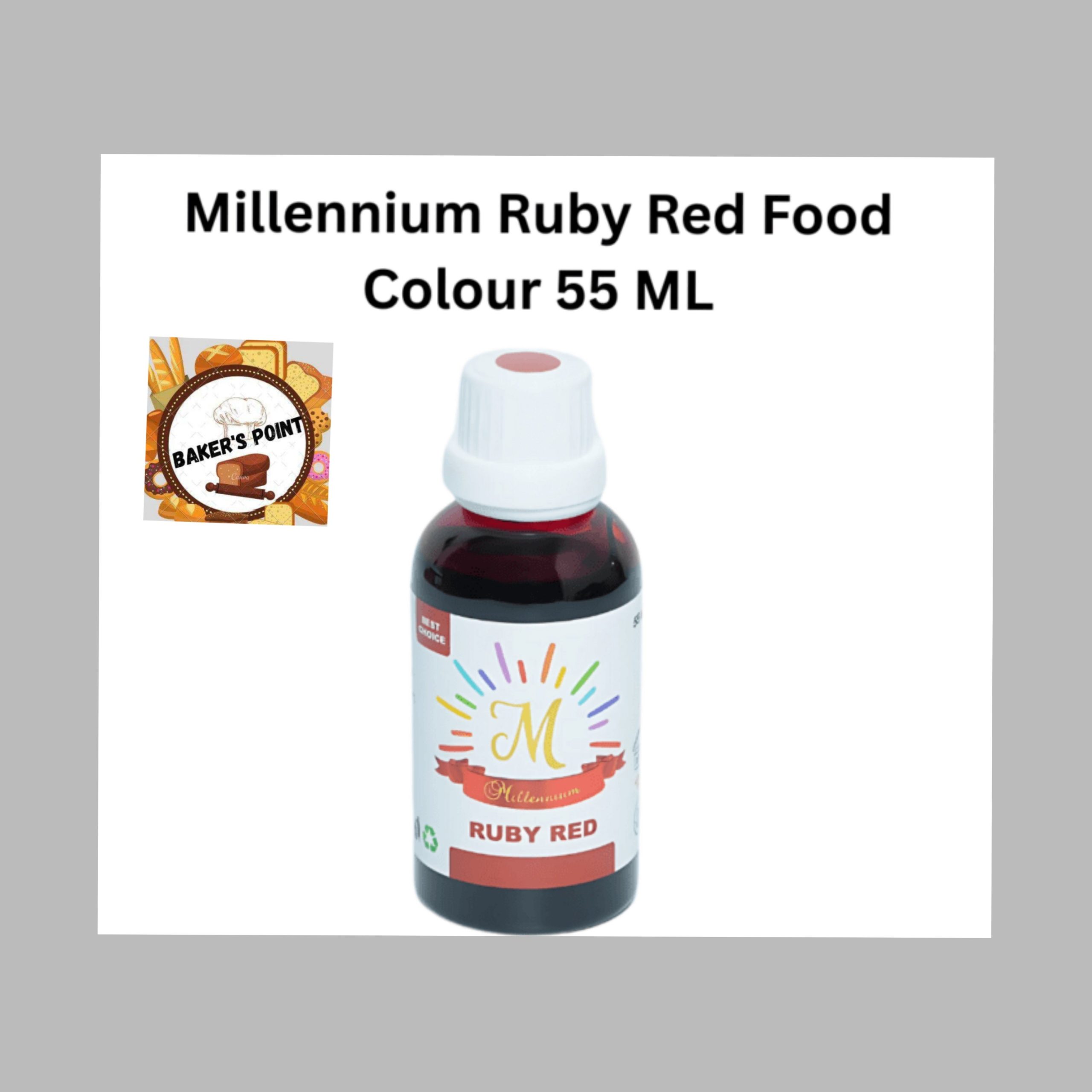 Millennium Icing Gel Food Color Ruby Red