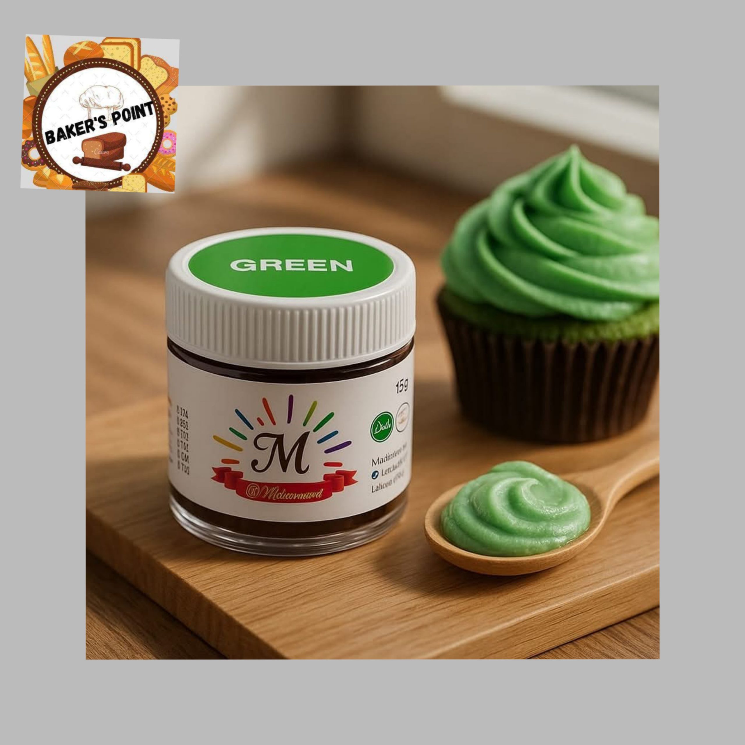 Millennium Powder Food Color Green