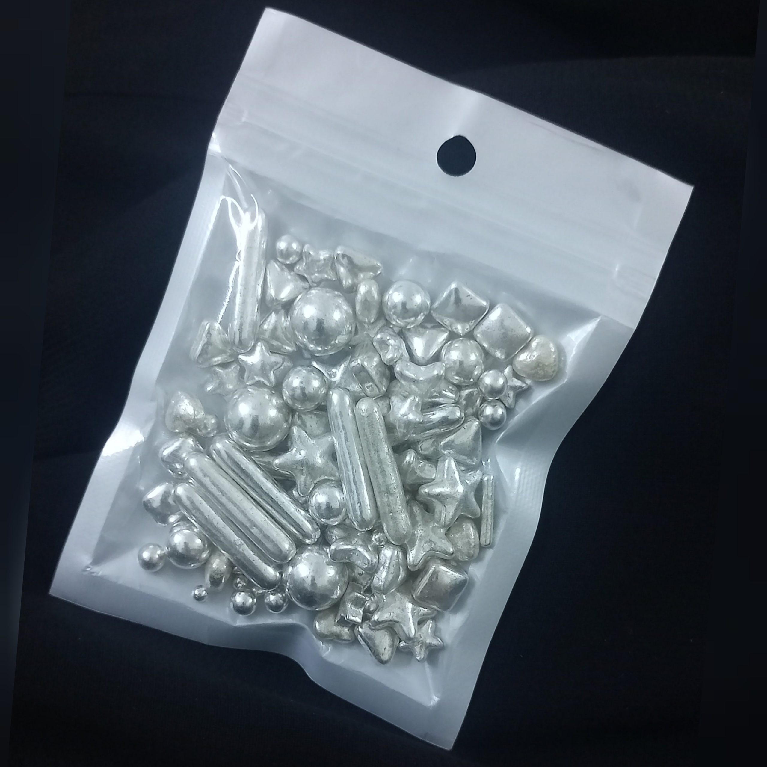 Silver Mix Sprinkles 15 Gm