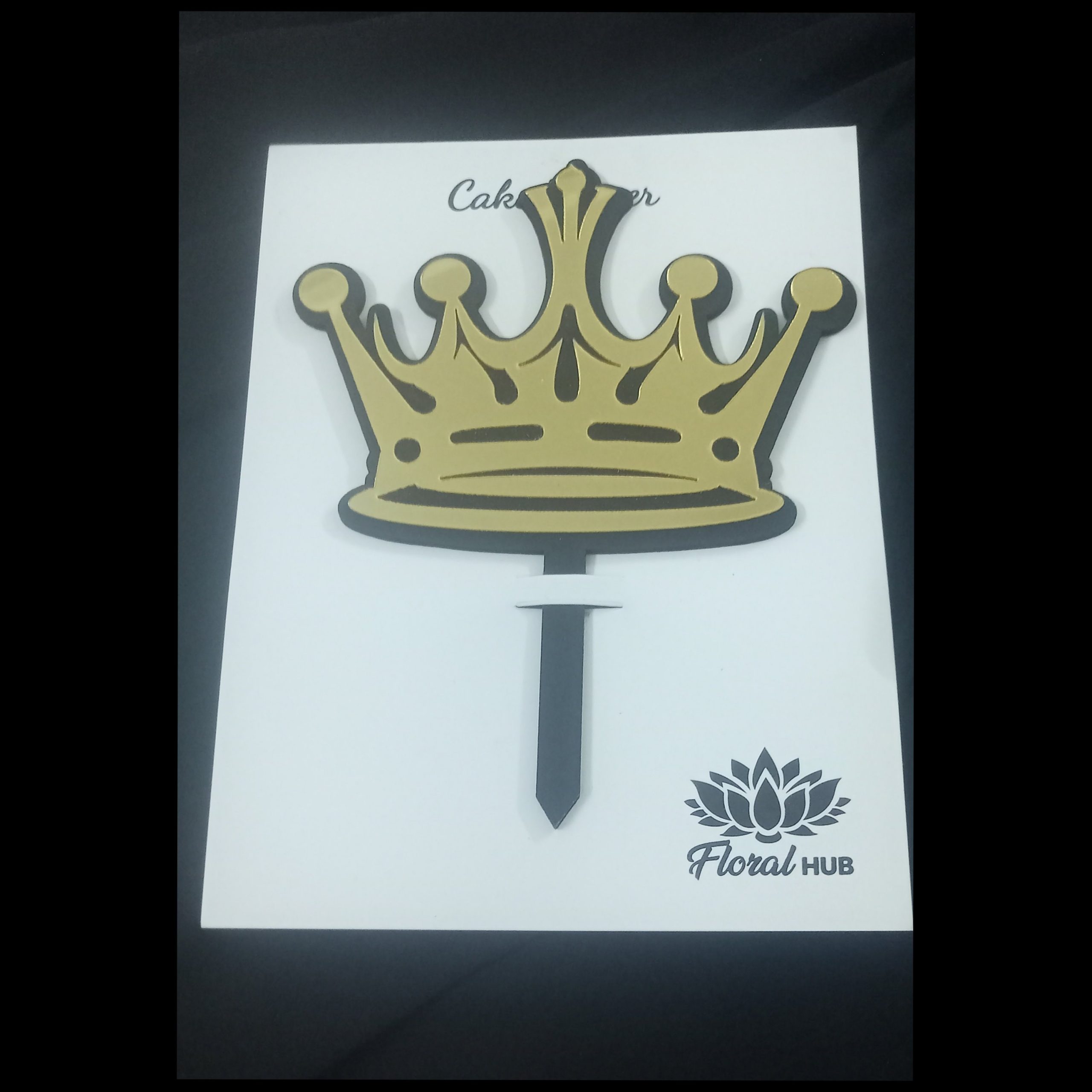 Crown Cake Topper